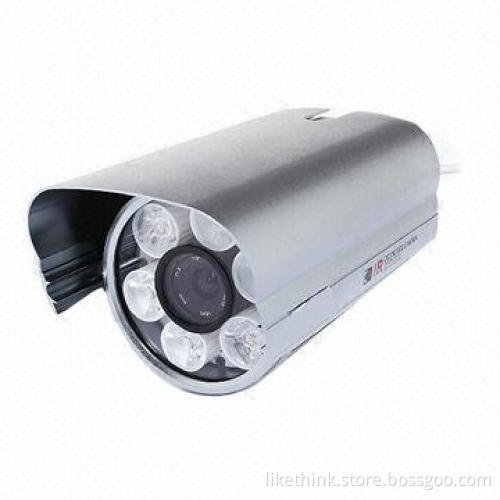 CCTV Cameras with 1/3 Sony CCD Sensor, 6-piece Array 8mm LED, White Light and 700TVL Resolution